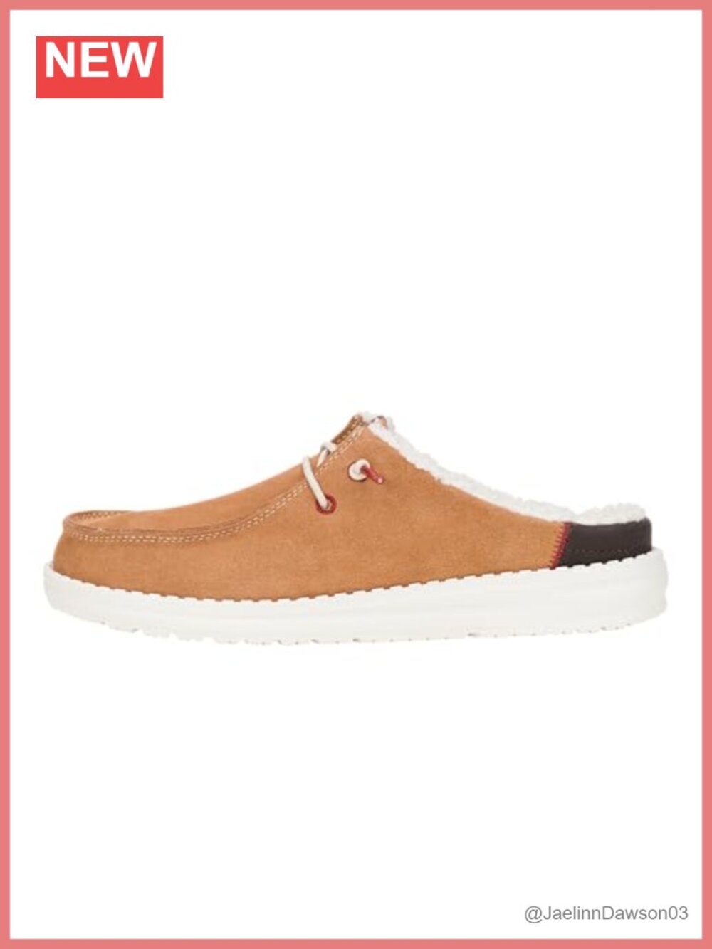 HEYDUDE Wendy Slip On Loafer Elastic Laces Memory Foam Cushioned Lightweight